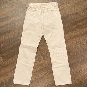 Levi’s White Wedgie Straight Jeans